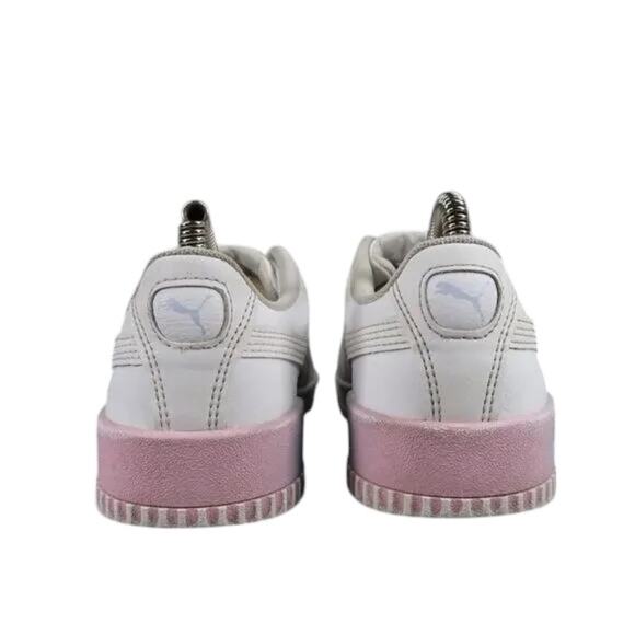 Puma Shoes Womens 7 Sneakers Lifestyle Trainers Carina Street Pastel Platform - Picture 6 of 12